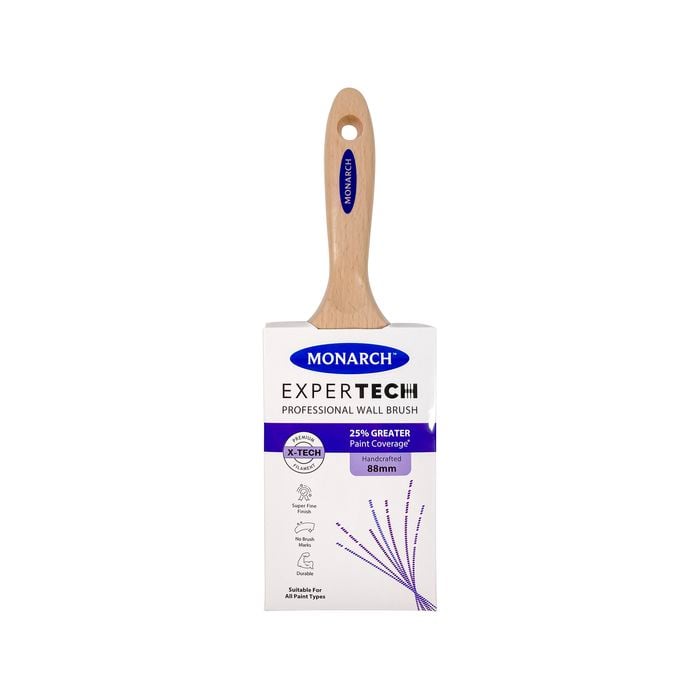 Monarch Expertech 88mm X-Tech Wall Paint Brush