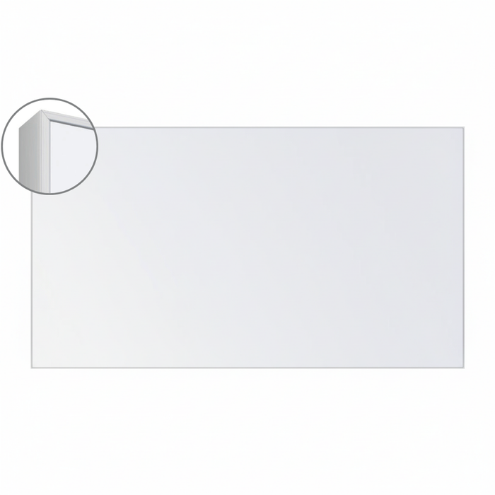 DuraWrite LX6 Whiteboard Magnetic with Slim Edge Frame 1200x900mm