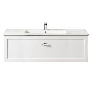 CIBO 1200mm White Windsor Wall Hung Bathroom Vanity