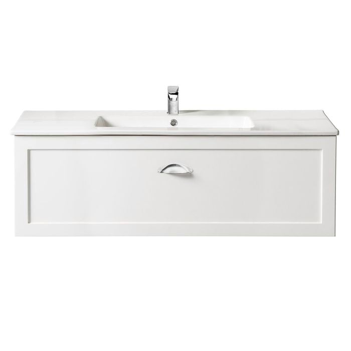 CIBO 1200mm White Windsor Wall Hung Bathroom Vanity