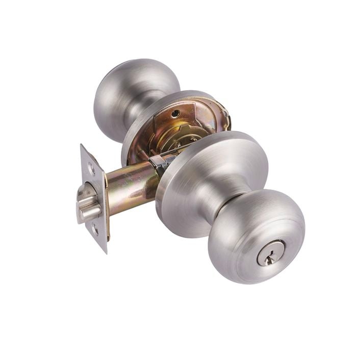 Tasman Satin Nickel Tara Entrance Knobset