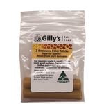 Gilly's Pale Beeswax Filler Sticks - 2 Pack