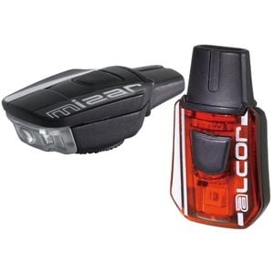 Moon Mizar 100 Lumen Front & Alcor 15 Lumen Rear Light Set