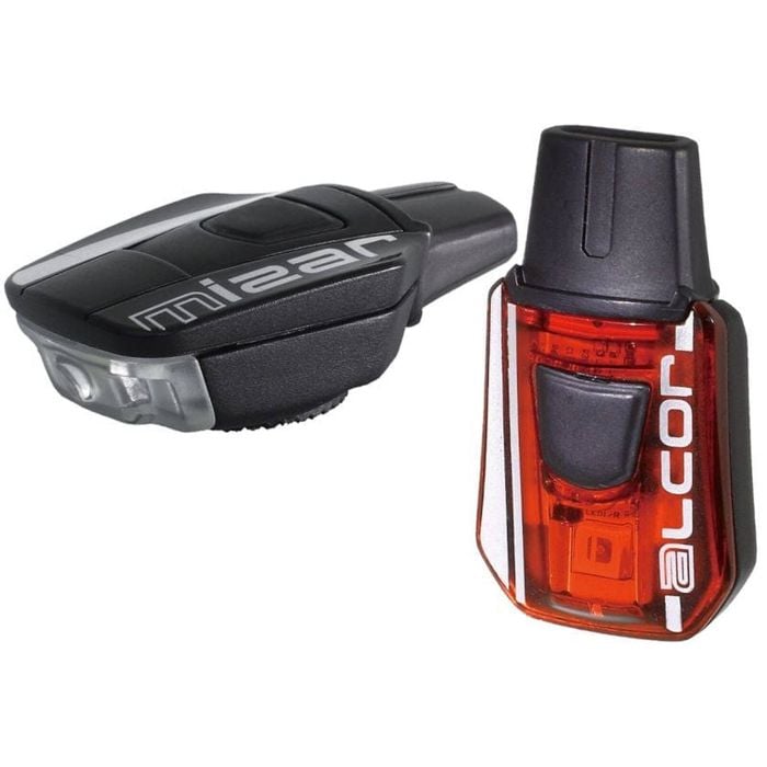 Moon Mizar 100 Lumen Front & Alcor 15 Lumen Rear Light Set