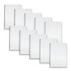 10pc Spirax P595 Pp Writing Notebook A4 School Stationery 7mm Ruled 120pgs Black