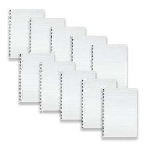 10pc Spirax P595 Pp Writing Notebook A4 School Stationery 7mm Ruled 120pgs Black