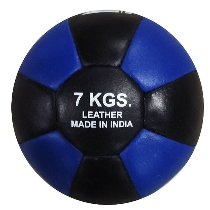 Morgan Leather Medicine Ball (3-5-7-9-10kg)[7kg]