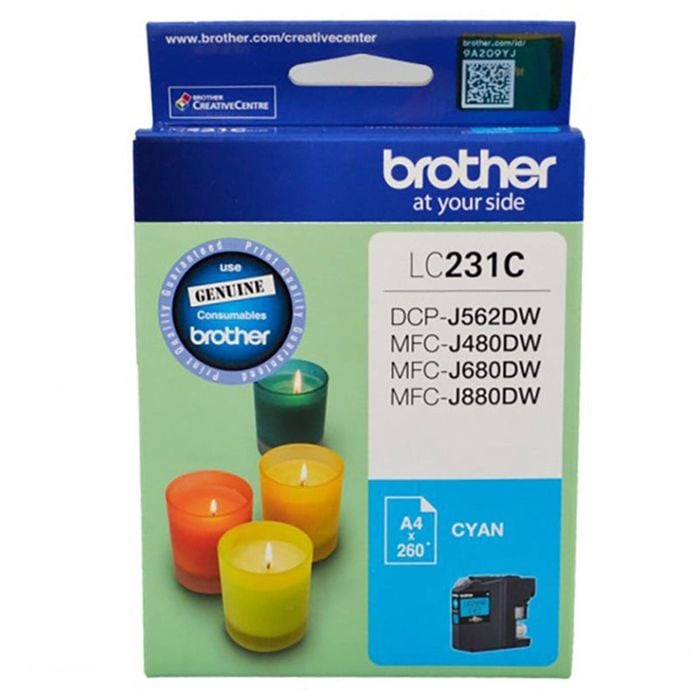 Brother Brother LC231 Cyan Ink Cartridge Toner LC231CS