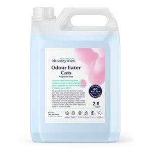 BioEnzymes Enzyme Cleaner Odour Eater Cats Fragrance Free 2.5lt