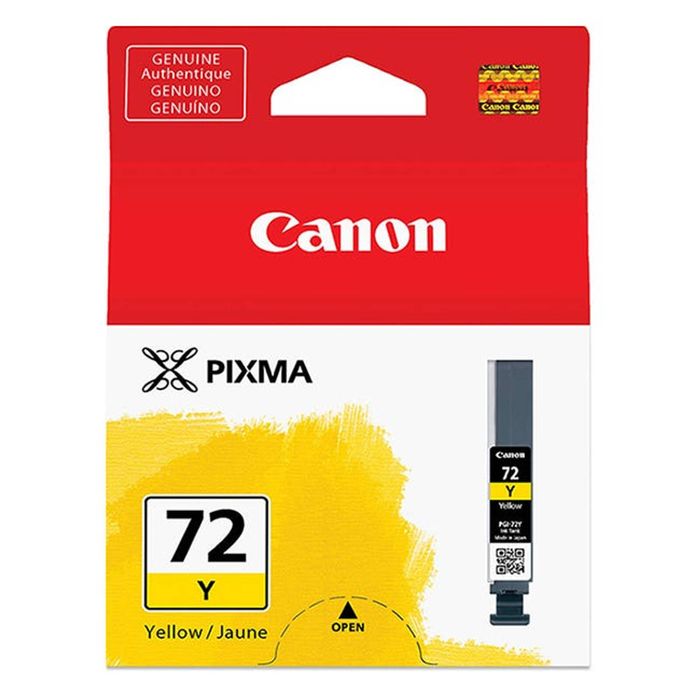 PGI72Y Yellow ink tank for PIX MA PRO10 CANON