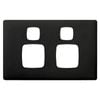 HPM Asphalt Linea Double Powerpoint Cover Plate