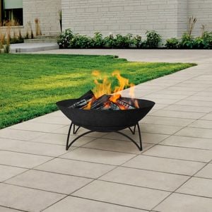 Jumbuck 55cm Fire Bowl Black