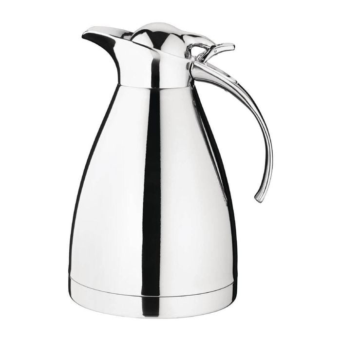 Olympia Vacuum Jug Polished Stainless Steel 1ltr