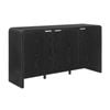 Jhoanna Buffet Sideboard Cabinet 3 Doors Black