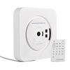 Tooleroo Wall Mount CD Player Bluetooth FM Radio USB AUX Speaker - White