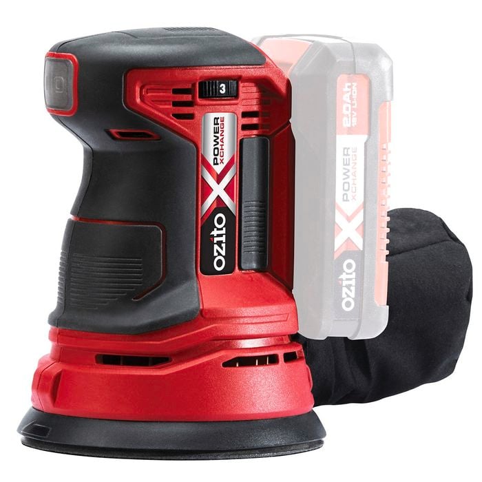 Ozito PXC 18V 125mm Random Orbital Sander - Skin Only - PXROS-125