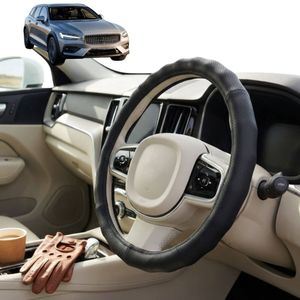 Australian Goose Steering Wheel Cover for Volvo V60 2019 - Current (Cross Country) Circle Black
