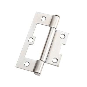 Zenith 75mm Easyfit Zinc Plated Fixed Pin Hinge