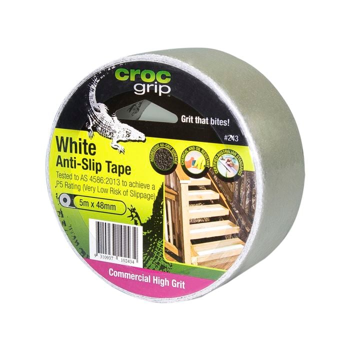 Croc Grip 48mm x 5m White Anti-Slip Tape