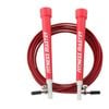 Fitness Master 3m Adjustable Steel Jump Rope Pvc Handles Cardio Boxing Crossfit Training