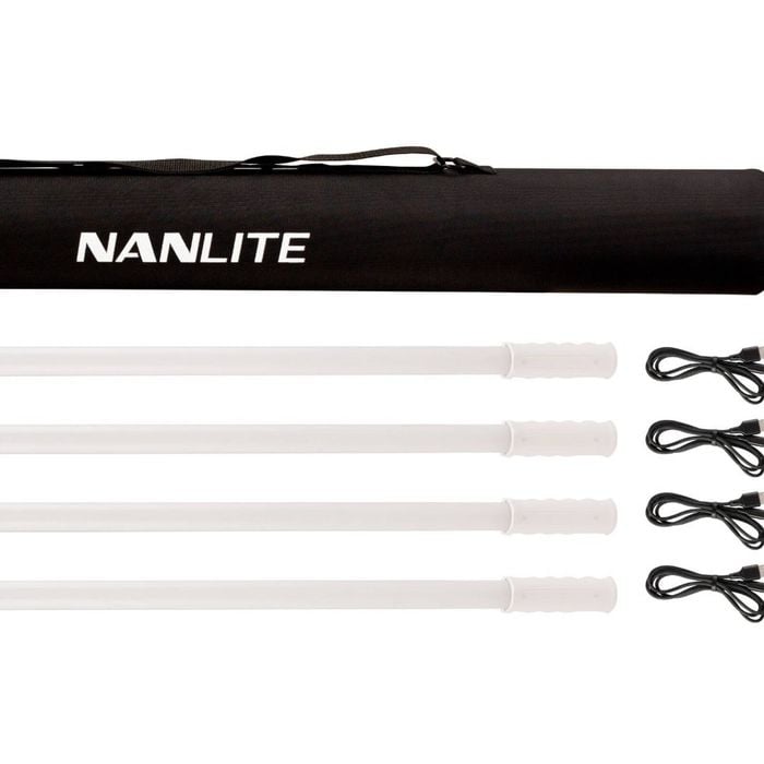 Nanlite Pavotube T8-7x Led Tube 4kit With Carry Bag