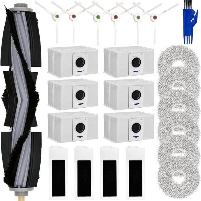 Fohoa 24pack Accessories Kit Compatible With Ecovacs Deebot T20 Omni/max/pro/pro Plus