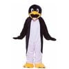 Penguin Mascot Halloween Costume with Headpiece and Feet Covers for Adult, Standard