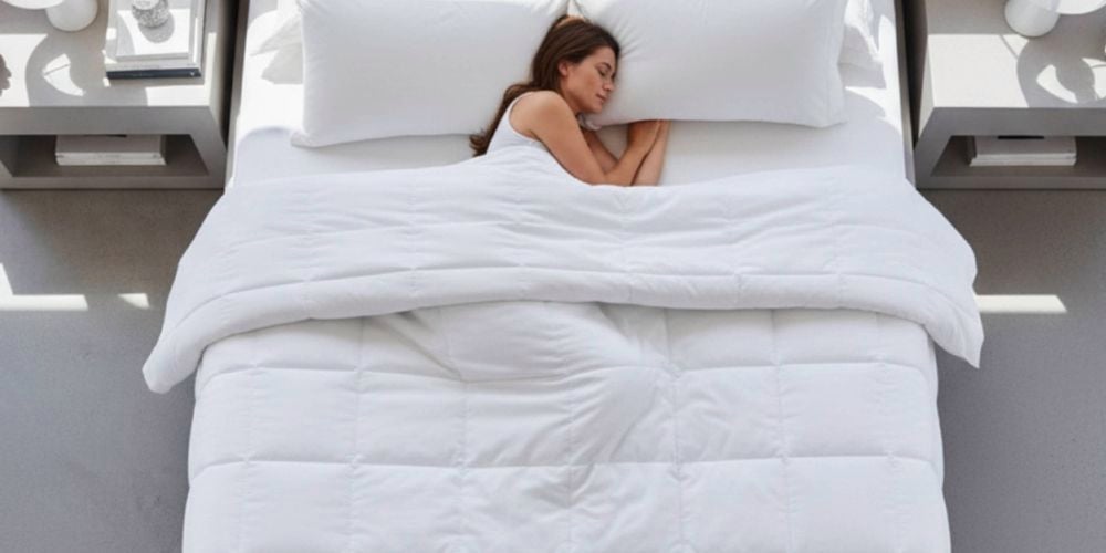 DreamZ 700GSM All Season Goose Down Feather Quilt King