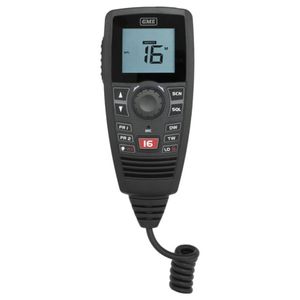 GME MC750B WP LCD Speaker Mic - Suits GX750B - Black