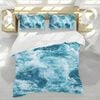 3D Ocean Waves 282 Bed Pillowcases Quilt King Size