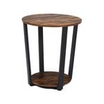 Costway Round Side Coffee Table Sofa Bedroom Living Room
