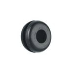 Pinnacle 1/4 x 1/2" Black Wiring Grommet - 6 Pack