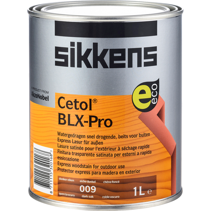 Sikkens 1L Dark Oak Cetol BLX-Pro Timber Finish