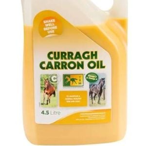 Trm Currah Carron Oil Omega 3 6 Coat Horse Supplement 4.5l
