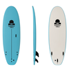 Summer vibes Wider Rider Softboard 7'0" / 87L - Blue White