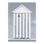 Hampton Beach Box - Powder Blue A1 Poster Print
