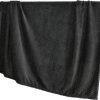Astin Sinclair Charcoal Textured Plush Throw