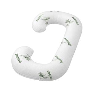 Giselle Bedding Pregnancy Pillow C-Shaped Maternity Pillow Bamboo Cover