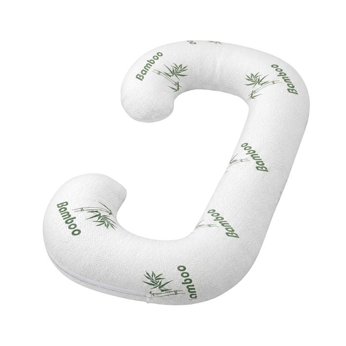 Giselle Bedding Pregnancy Pillow C-Shaped Maternity Pillow Bamboo Cover