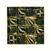 Catzon 16 Pcs Velvet Flocked Christmas Balls 8CM Shatterproof Ornaments for Xmas Tree-Green