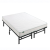 Zinus Double Durable SmartBase Folding Metal Bed Frame & Bonnell Spring Mattress Set, Essential Inner Spring
