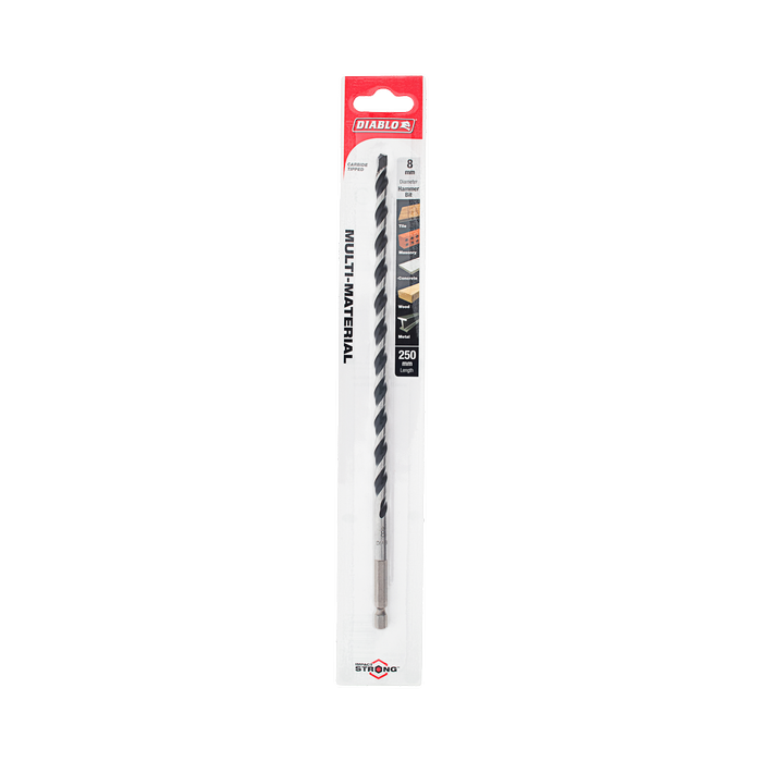 Diablo 8 x 250mm Multi-Material Drill Bit