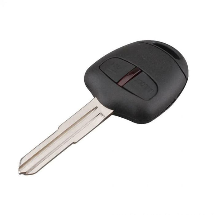 2 Buttons Remote Key Fob With Id46 Chip Fit For Mitsubishi Triton Pajero 08-12
