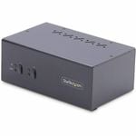 StarTech.com 2-Port Dual-Monitor DisplayPort KVM Switch, 4K 60Hz, 2x USB 5Gbps Ports
