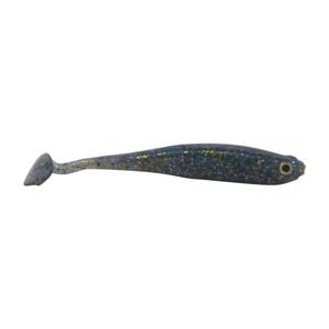 Swimerz Soft Shad 100mm Paddle Tail Lure, Blue Gold Fleck, 6 Pack