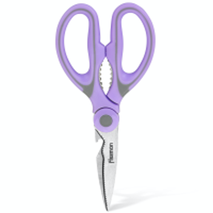 Fissman Stainless Steel Kitchen Scissors 20cm - Purple