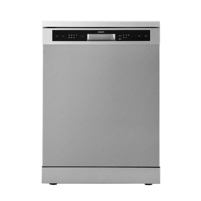 Devanti 60cm Freestanding Dishwasher 14 Place Settings Sliver
