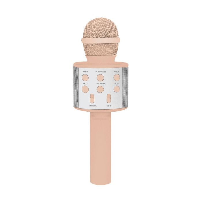Laser Wireless Karaoke Microphone in Transcendent Pink