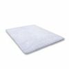 Fluffy Shaggy Rugs for Living Room, Bedroom, Kids Room, and Nursery - Soft, Modern, and Luxurious - White (60x110cm)