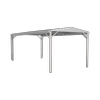 Absco Structures 3.00 x 6.00 x 2.66m Zincalume Single Gable Carport